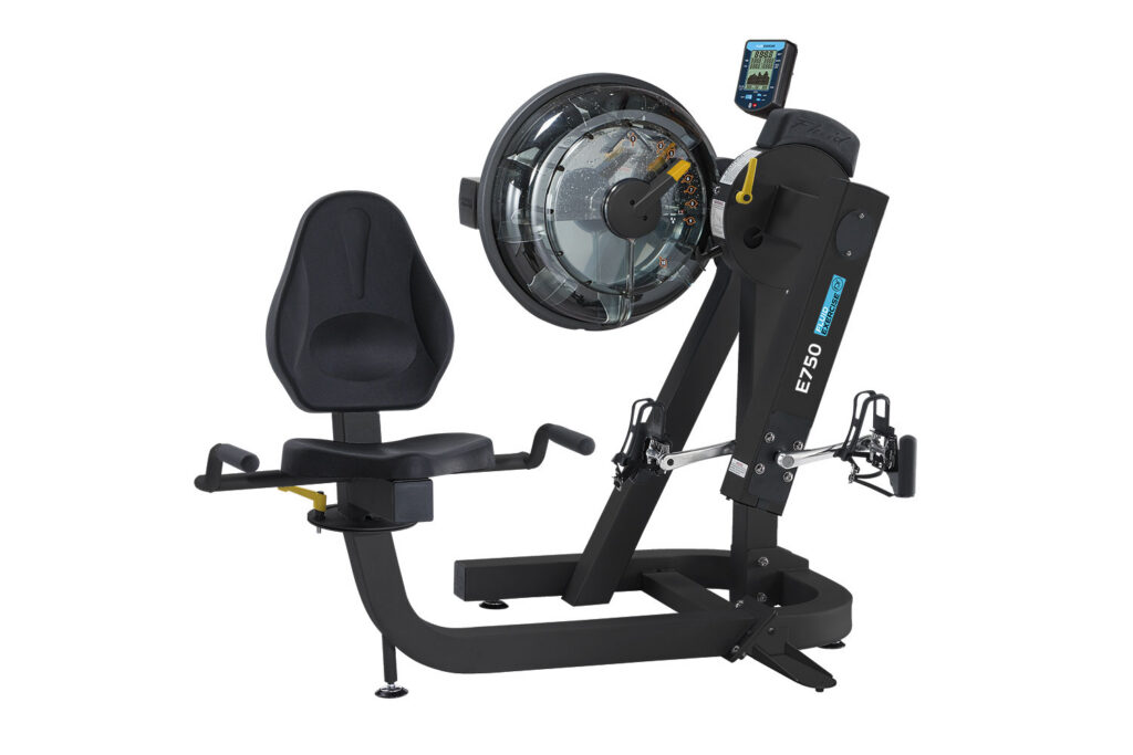 Ручной и велоэргометр FluidExercise E750 Cycle UBE, вид сбоку