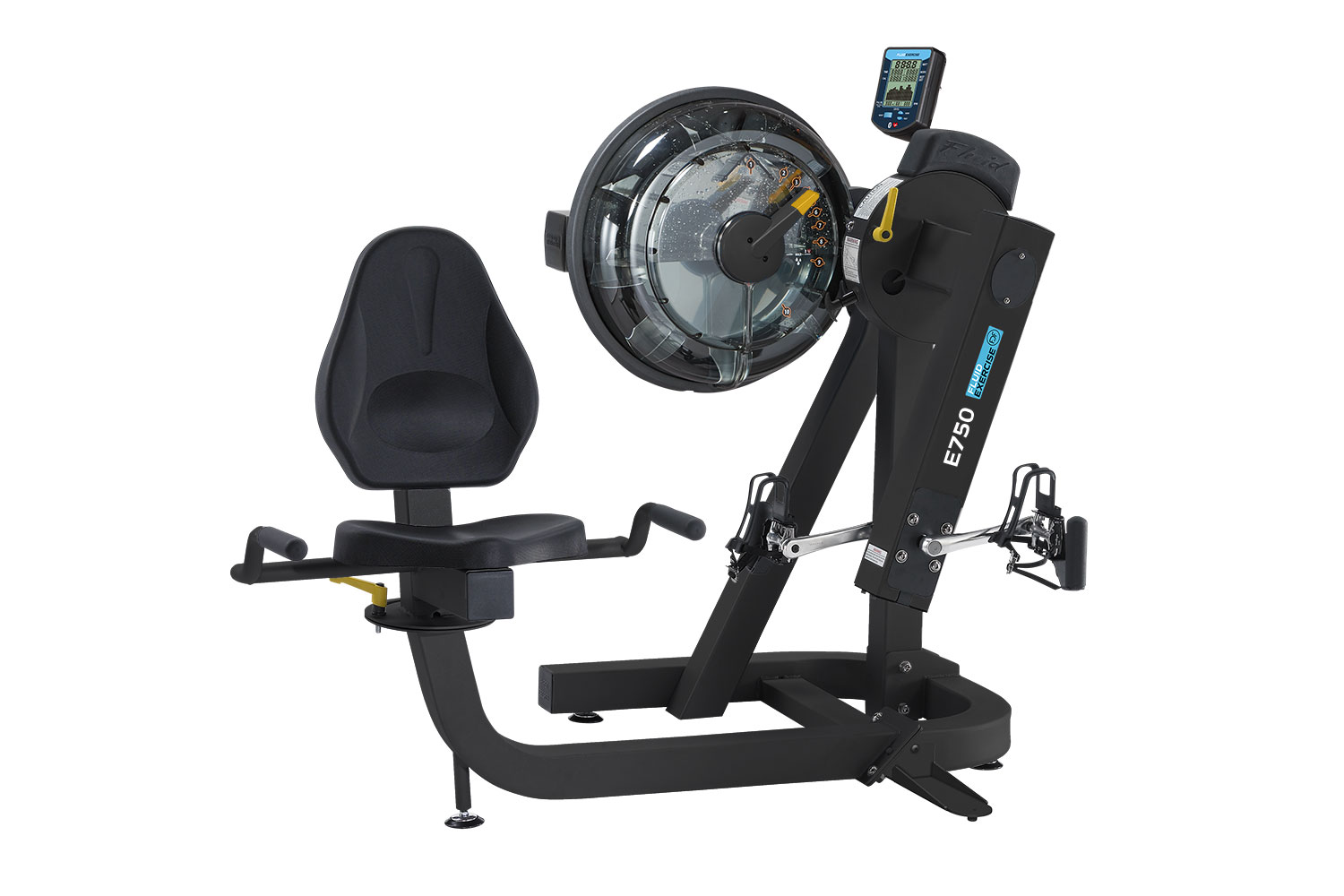 Ручной и велоэргометр FluidExercise E750 Cycle UBE, вид сбоку