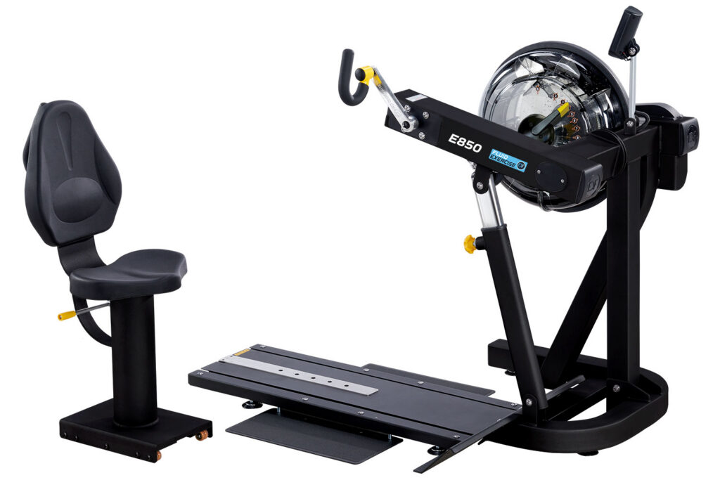 Ручной эргометр FluidExercise E850 Club UBE со съёмным сиденьем