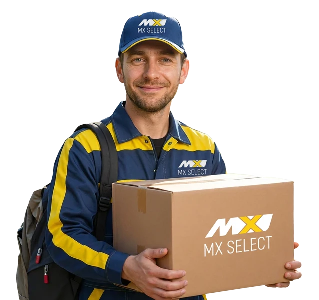 Курьер MX Select с заказом
