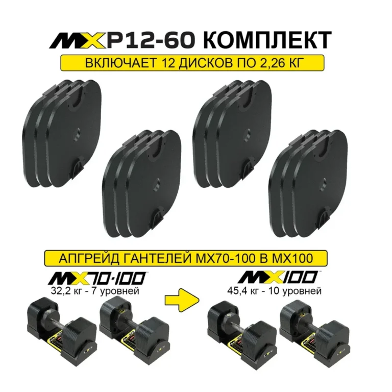 Двенадцать дисков комплекта MXP12-60